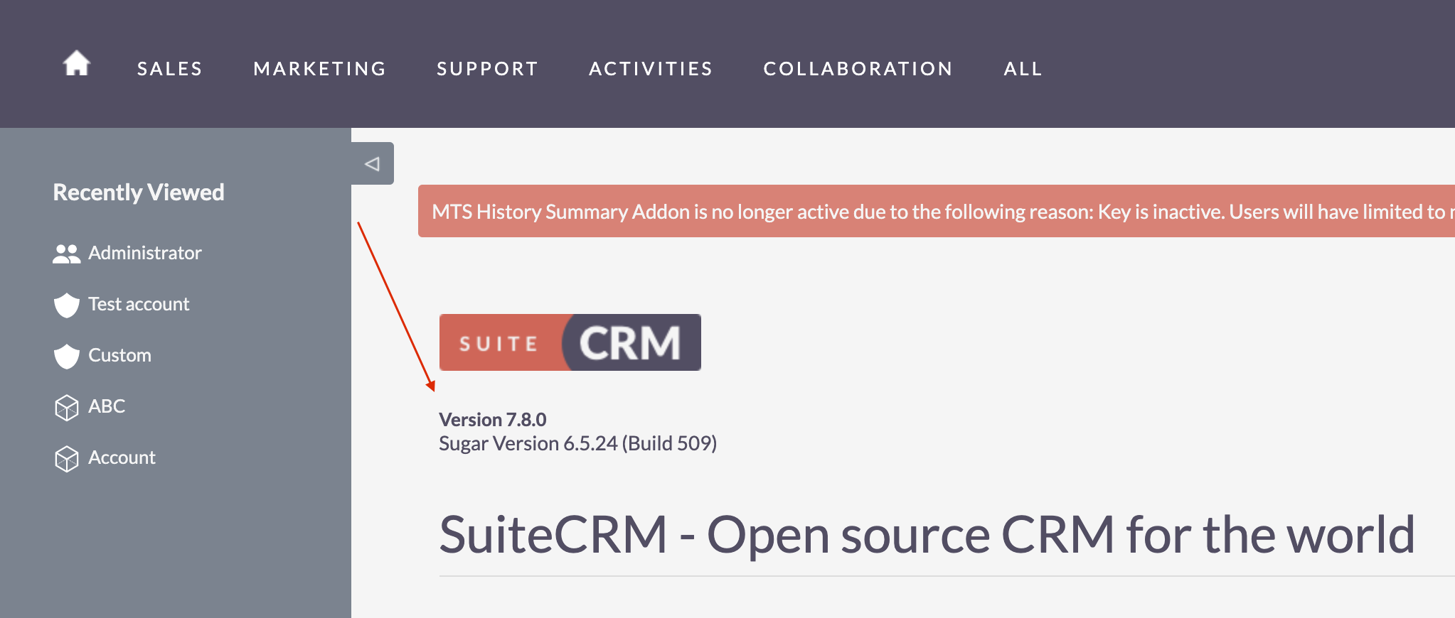 Upgrade SuiteCRM to newer version - SuiteCRM Marketplace Reseller