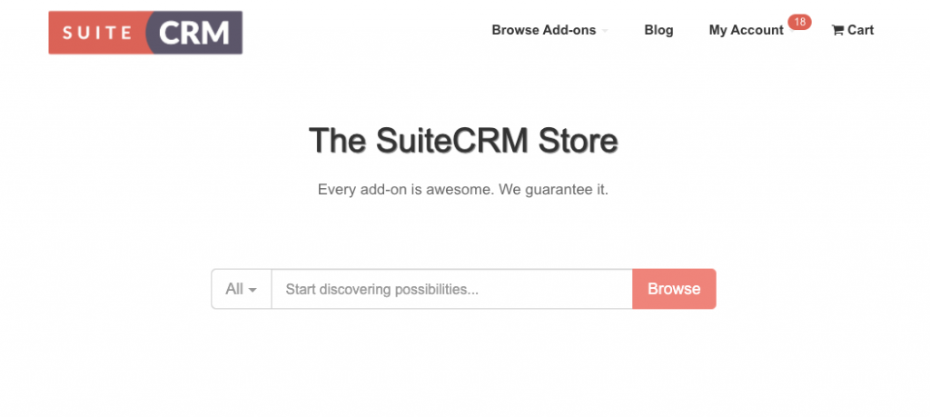 The SuiteCRM Marketplace