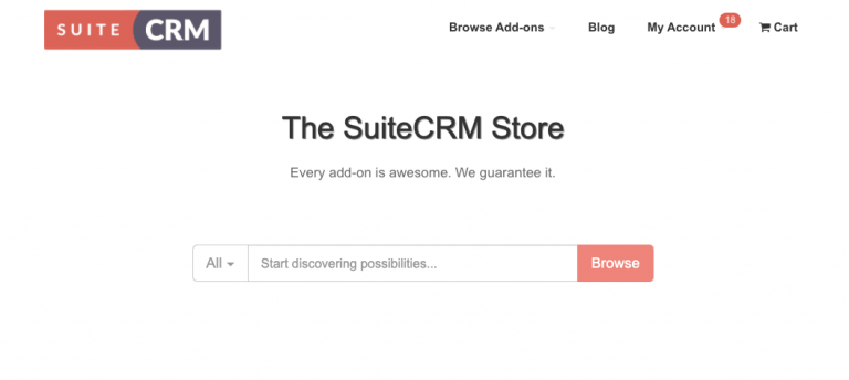 SuiteCRM Marketplace – A part of SuiteCRM - The SuiteCRM Addons