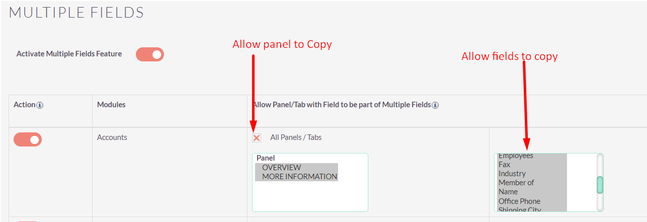 Dynamic fields in SuiteCRM - 2