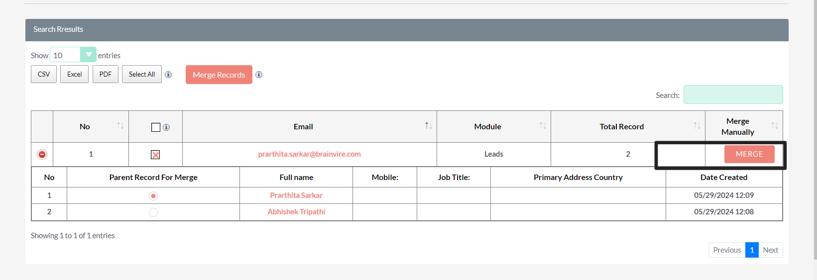 Descriptive image related to https://store.suitecrm.com/addons/bv-multi-merge - 6