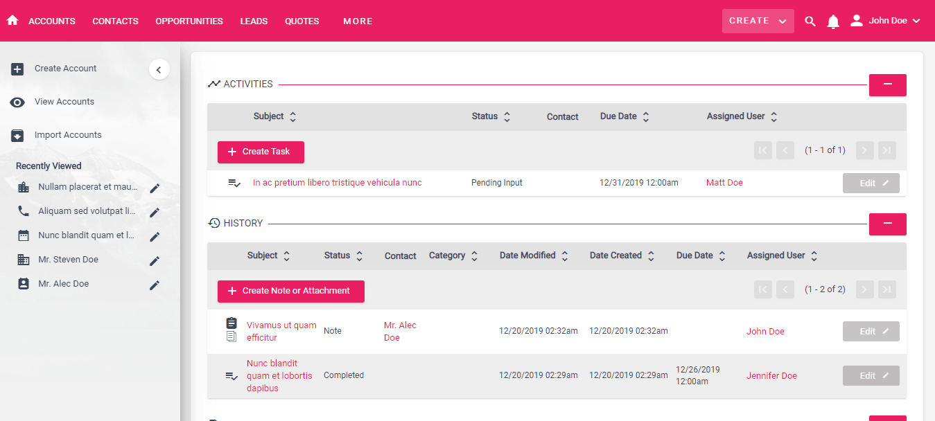 User-friendly design featuring material icons