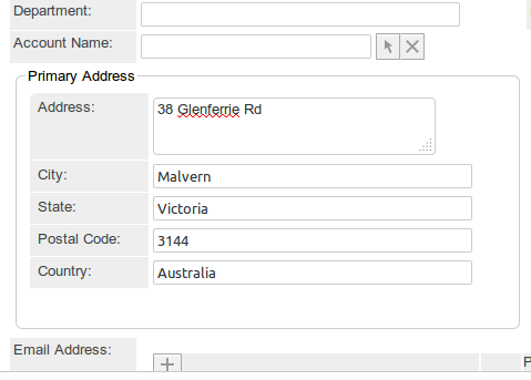 SuiteCRM integration with Google Maps for location visualization