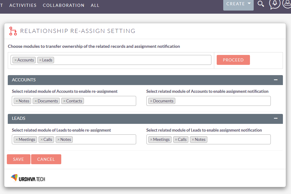 Descriptive image related to SuiteCRM's Reassign Related Records Add-On - 2