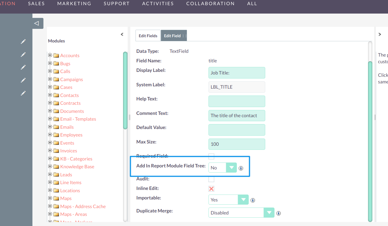Glances Integration Example