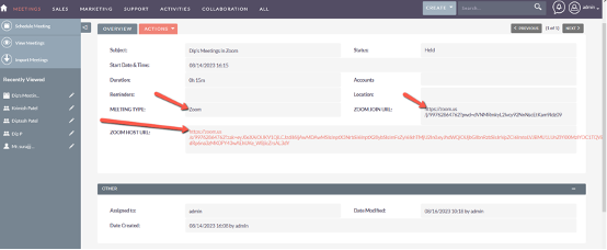Descriptive image related to SuiteCRM and Zoom integration process - 3