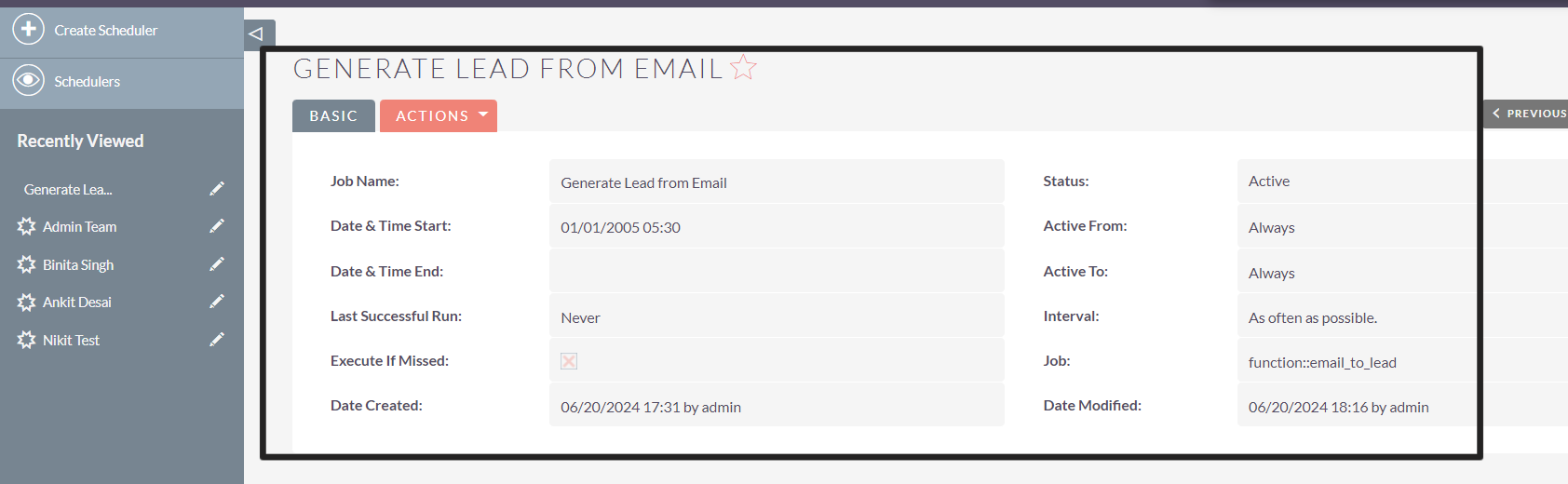 Descriptive image related to https://store.suitecrm.com/addons/emailtolead - 4