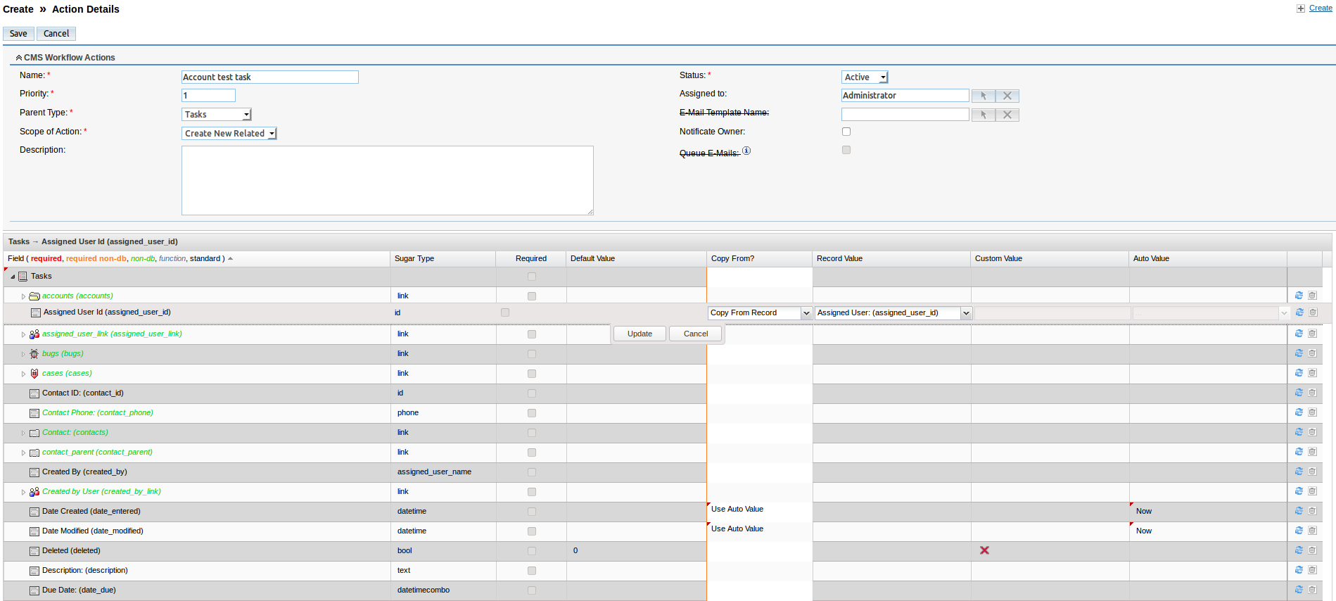 Enhanced workflow processes in SuiteCRM