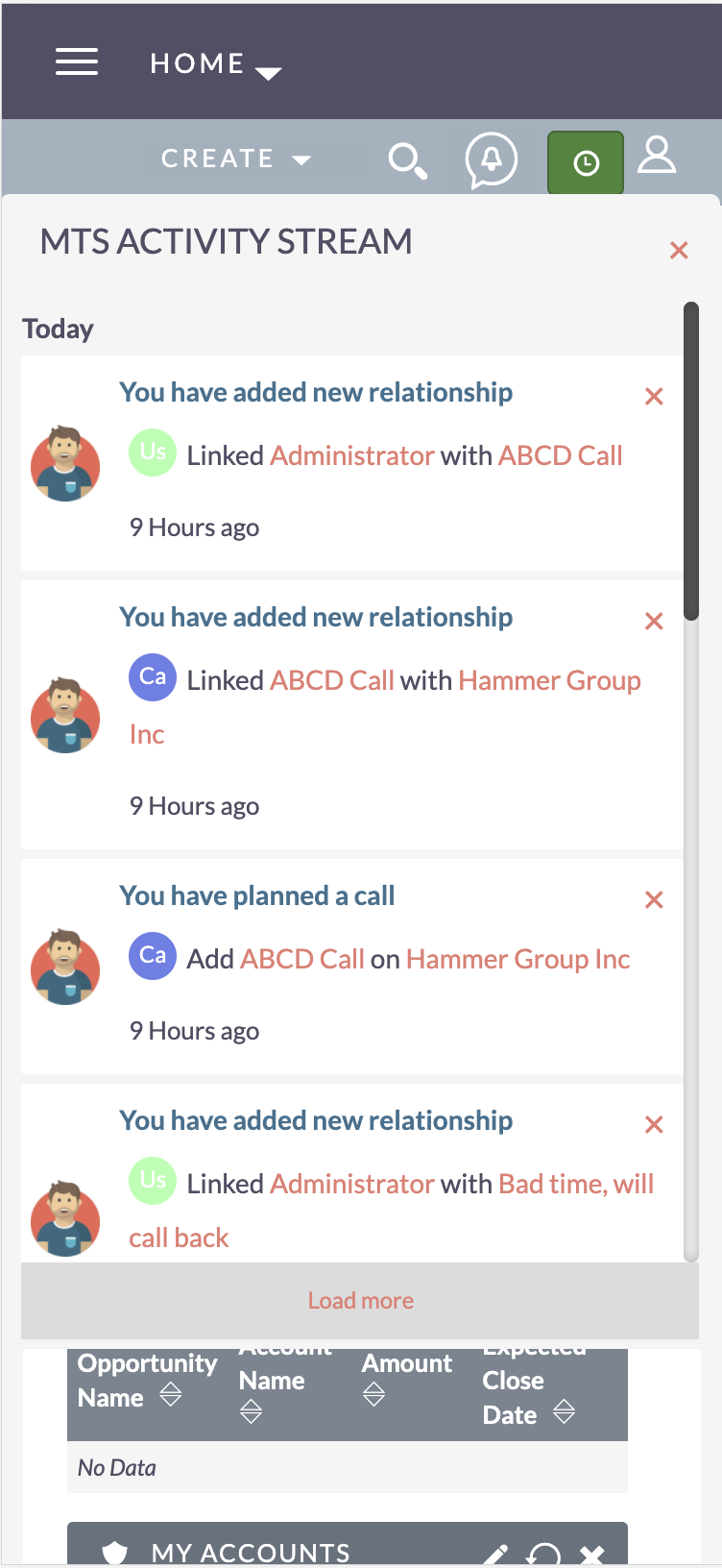 Descriptive image related to https://store.suitecrm.com/addons/mts-activity-stream - 4