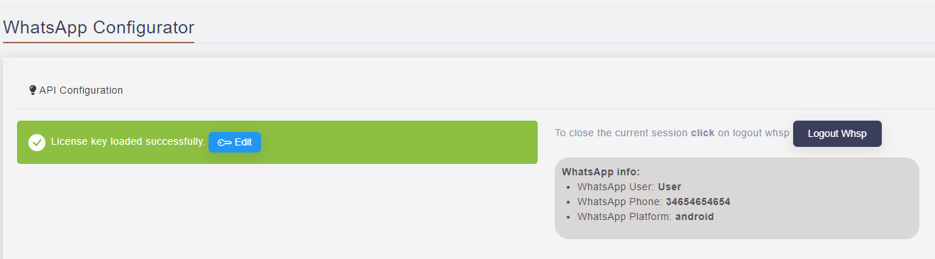 Contacts module integration